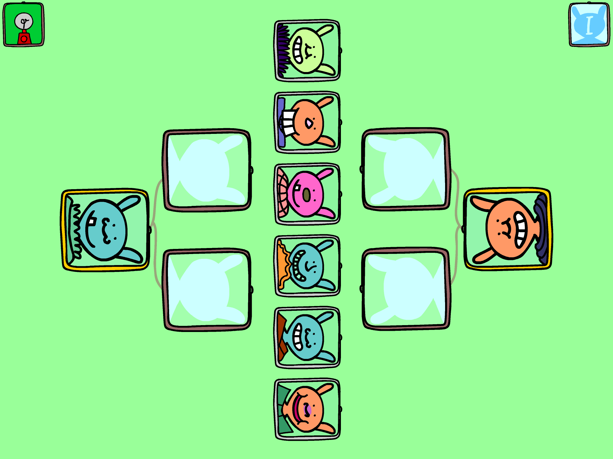 Stamboompjes Kleurrijke en onderhoudende spelletjes over erfelijkheid en familiehistorie.