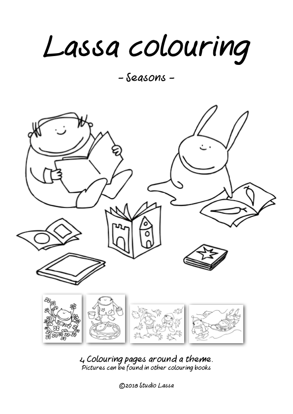 Studio Lassa: Colouring pages