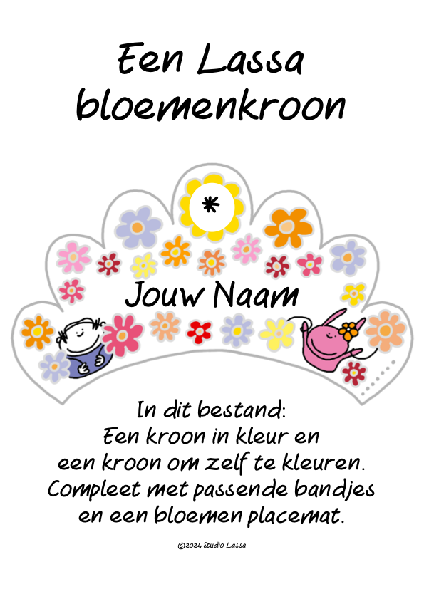 Een persoonlijke Lassa Bloemenkroon maken