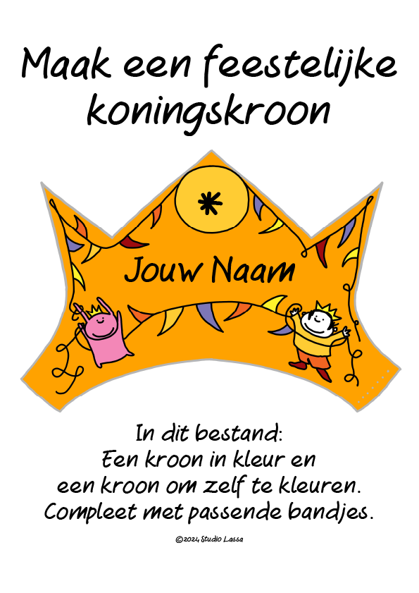 Koningskroon op naam maken